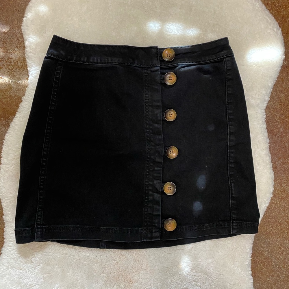 Free People button-up skirt